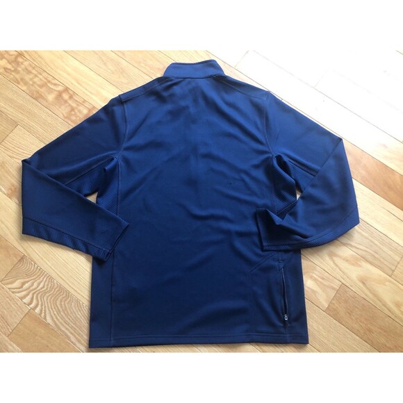 Nike Dri-Fit NCAA Georgetown Hoyas 1/4 Zip Pullover Size Medium Navy Blue - Picture 11 of 11